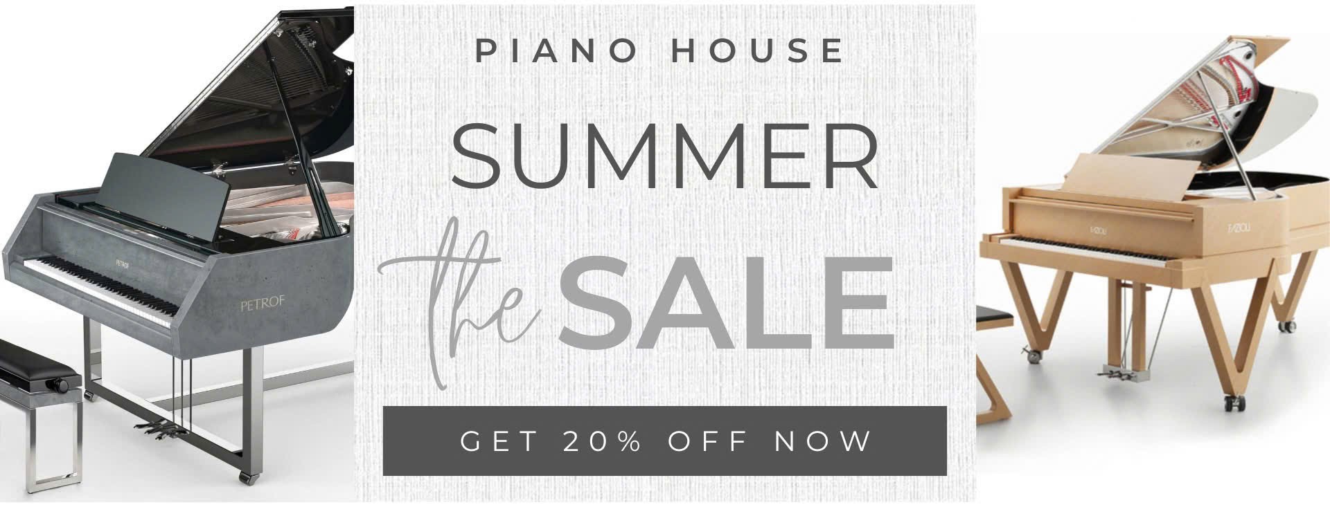 Banner Piano House Summer